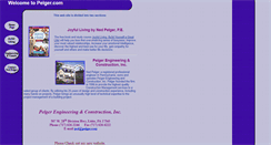 Desktop Screenshot of pelger.com